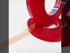 TESA 4965 双面接着テープ レッドフィルム 耐熱PET基板 0.2MM厚