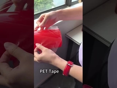PET 赤色フィルム両面粘着テープ引張強度