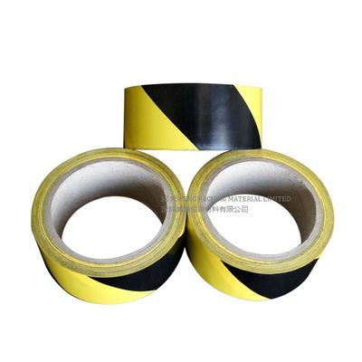 工学等級3mm-1200mmの頑丈な床の印テープ、交通危険信号の床の印のための黄色いテープ