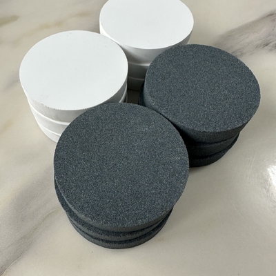 購入 2-6mm 微孔性セラミック泡フィルター ナノ粒子 透気吸い皿 online manufacture