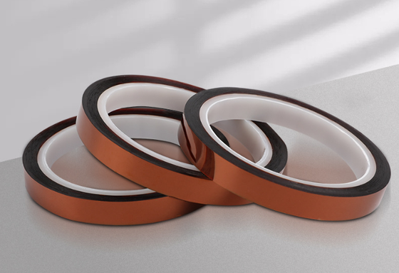 購入 50 Micron Polyimide Tape with Silicone Adhesive for High Temperature Electrical Insulation オンライン製造