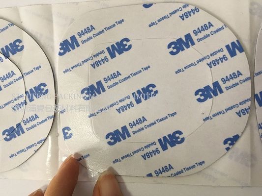 購入 アクリルの粘着テープ0.05mm-0.16mm 3Mの9448A倍の上塗を施してあるティッシュ テープ online manufacture