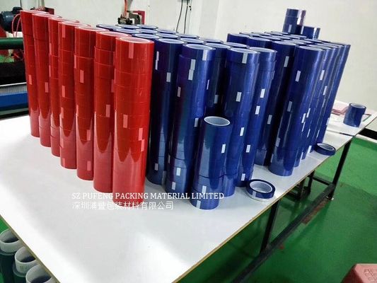 購入 66m 220度の耐熱性粘着テープ、感圧性ポリエステル保護テープ オンライン製造