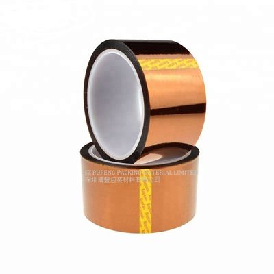 購入 240C 0.12ミクロンのKaptonのPolyimideテープ、0.06mmの二重味方されたPolyimideテープ online manufacture