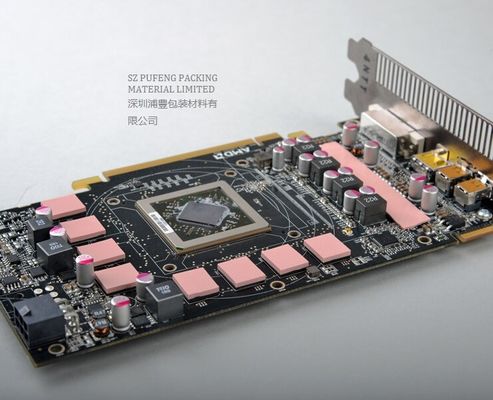 購入 高温1W/Mk黒6KVの熱伝導性のパッド オンライン製造