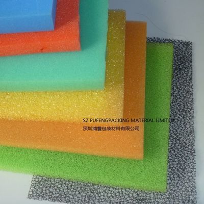 購入 20PPI 25PPIのウレタン フォーム フィルター、40mmの活性炭のスポンジ フィルター オンライン製造
