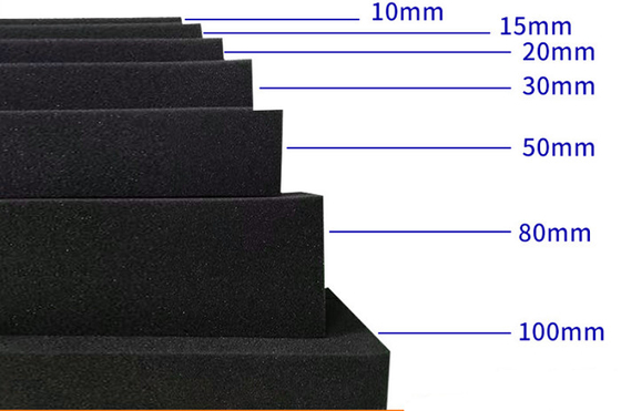 C4305 炎症性 ネオプレンゴム泡スポンジシート 材料 1mm~30mm 厚さ 黒色