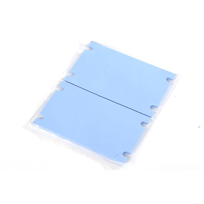 0.3~10mm 2.5W/m·K 青い色 LED 光隔熱シリコンシート
