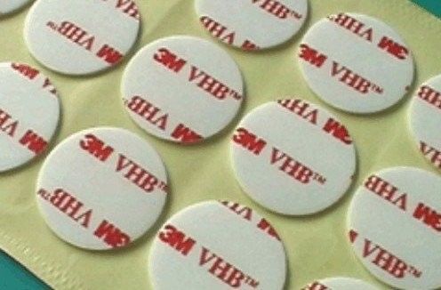 アクリルの粘着テープ二重味方されたテープ白い3M4920 vhbの泡テープ