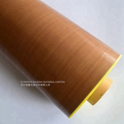 引張強さの単一の味方されたブラウン高いPTFEテープ、25mm熱証拠の粘着テープ