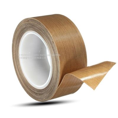 抵抗0.18mm PTFEの付着力のパッキング テープ、RoHSのガラス繊維の自己接着テープを熱しなさい