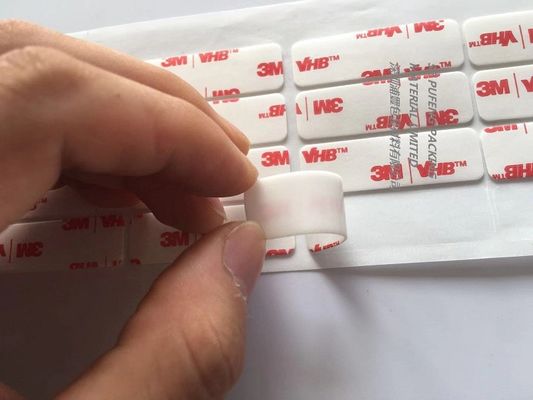 高温抵抗RoHS VHBは粘着テープ、3MのPEの泡の倍によって味方されたテープを型抜きした