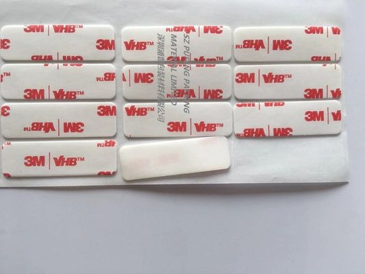 ROHSのVhbの透明な倍の粘着テープ3m Vhbの付着力の使用を広く型抜きするアクリルの泡テープ
